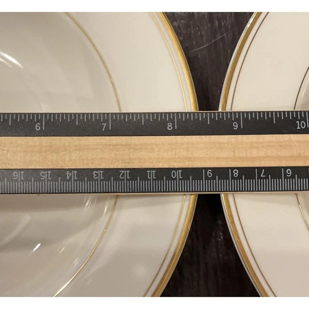 Mikasa Trousdale Ivory China Rimmed Soup Bowls Bowl‎ Set Of 4 L2801 Japan